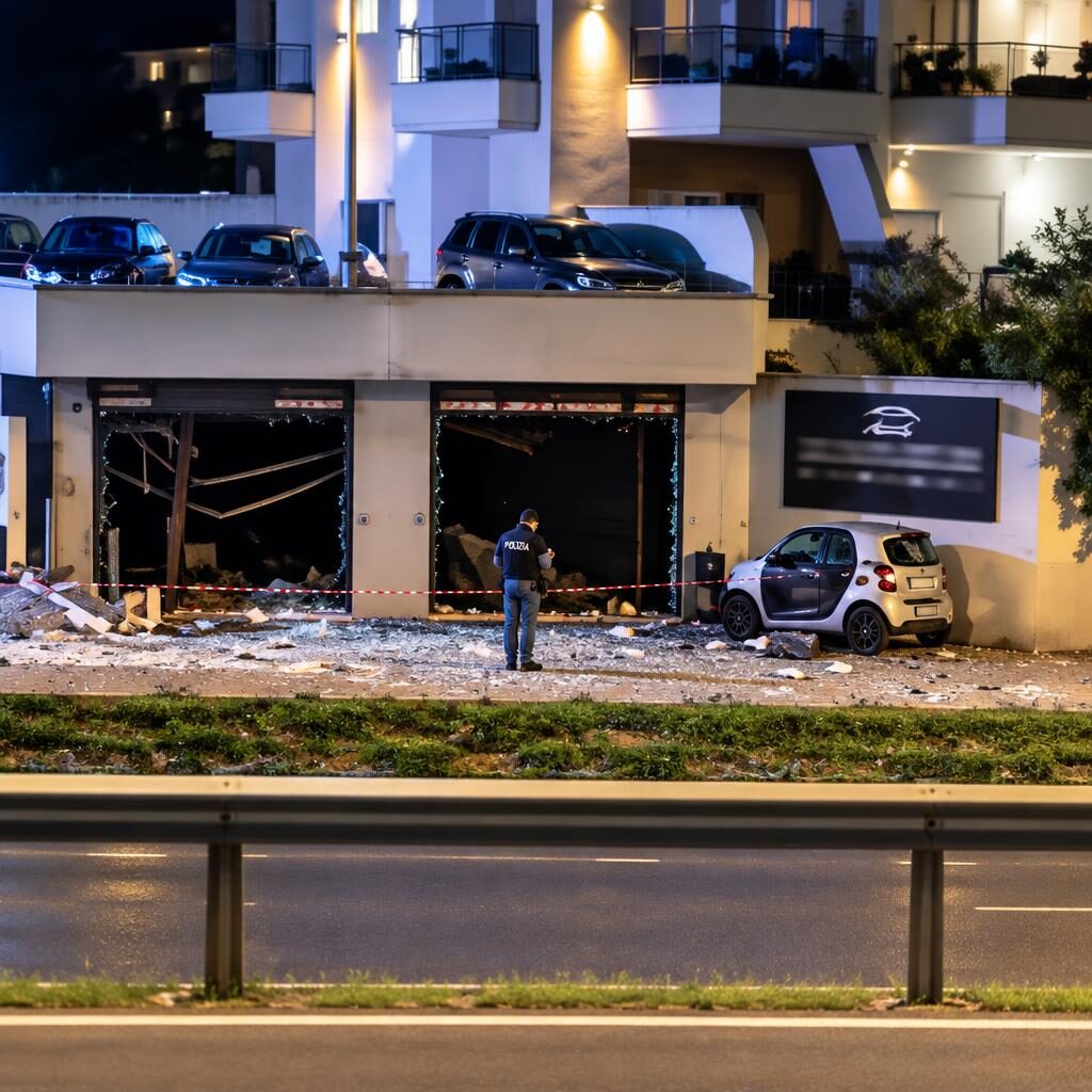 Esplosione alla Borghesiana, vetri in frantumi: cosa stanno cercando gli investigatori