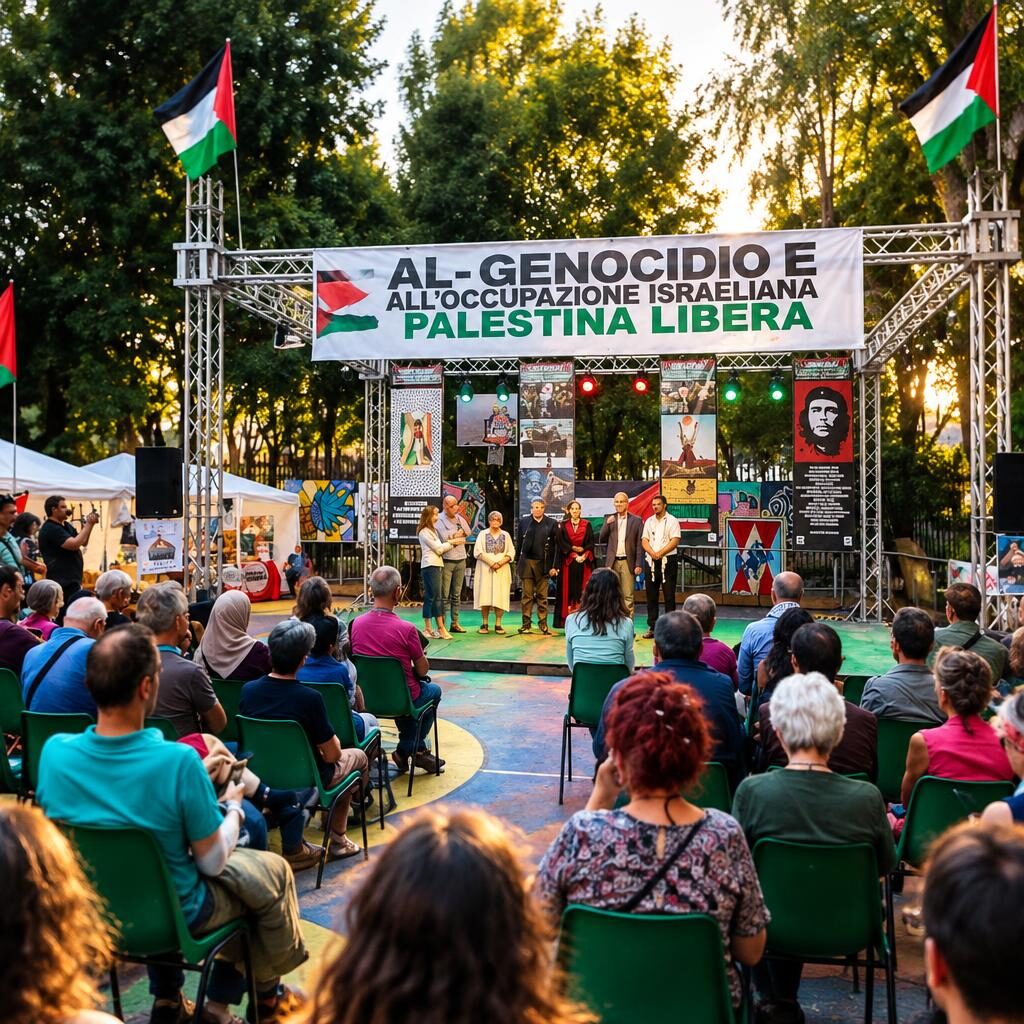 Falastin Festival a Testaccio, la cultura sfida il rumore del dibattito