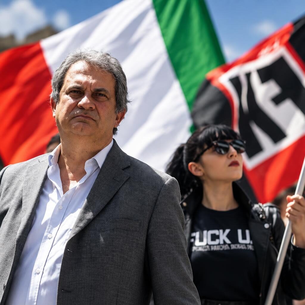 Fiore sfida Gualtieri: la candidatura arriva dopo la condanna Cgil