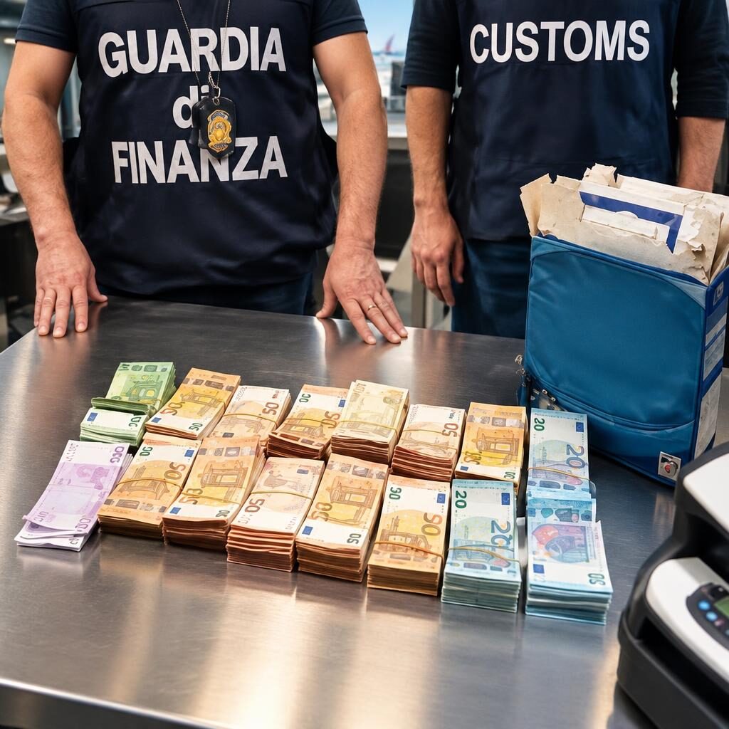 Fiumicino, 96 milioni nascosti nelle valigie: il nodo dei controlli