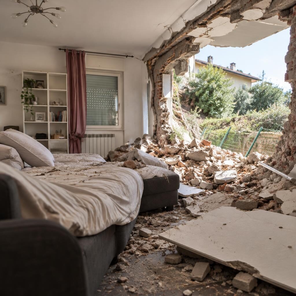 Formello, casa danneggiata: «Mutuo e affitto insieme dal 2027»