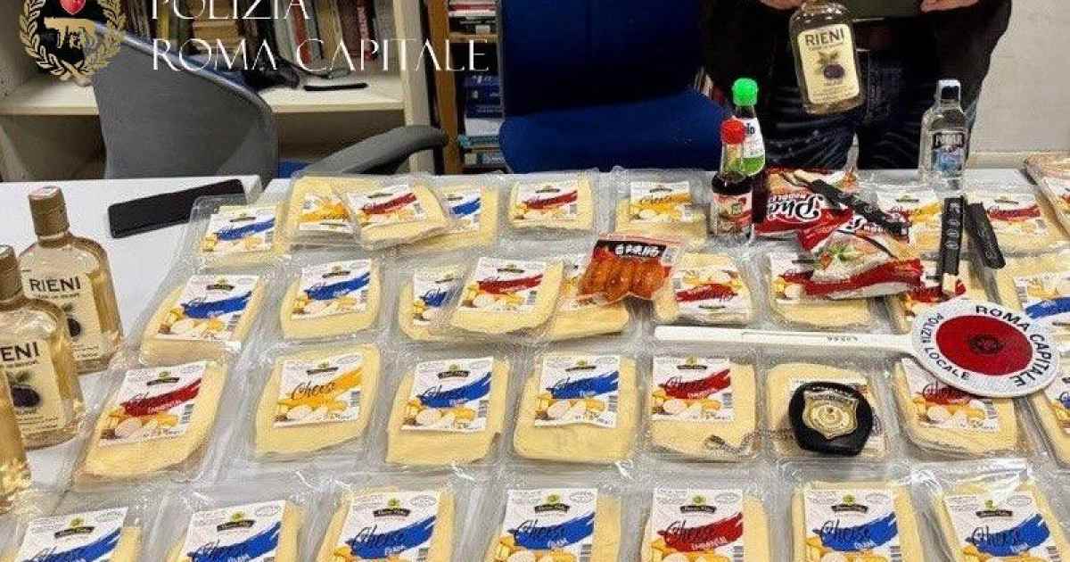 Polizia Locale di Roma sequestra migliaia di articoli in maxi operazione contro il commercio illegale