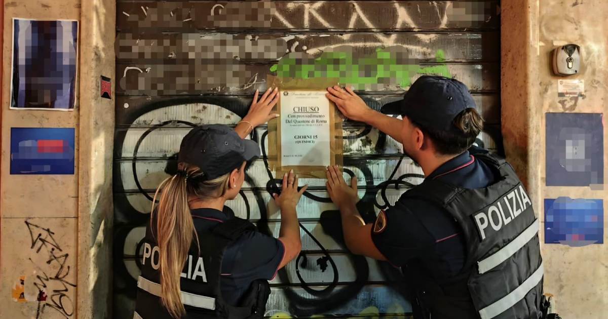 Trastevere: chiuso per 15 giorni locale senza licenza, somministrazione abusiva e occupazione di suolo pubblico