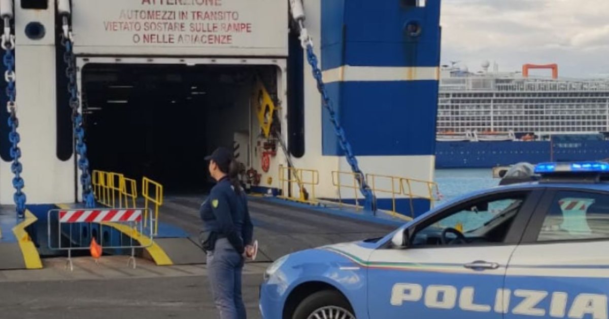 Civitavecchia, controlli della Polizia di Stato al porto: quattro arresti durante le operazioni
