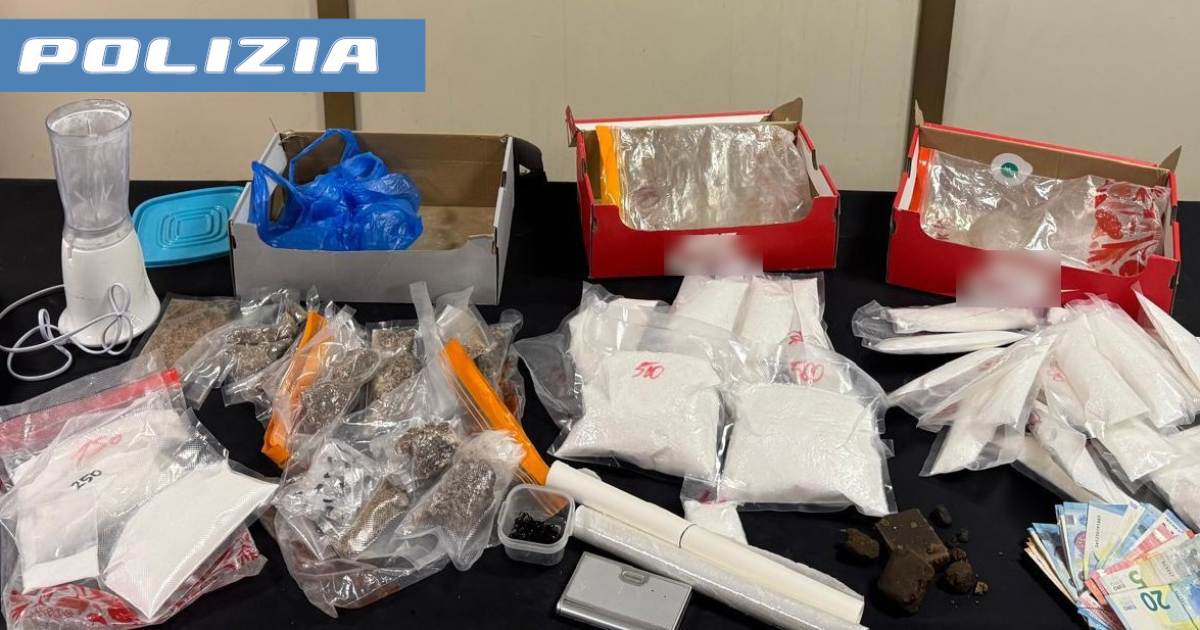 ROMA. Tor Sapienza: sequestrato un archivio della droga. 6 kg di cocaina, hashish e ketamina, venticinquenne arrestato