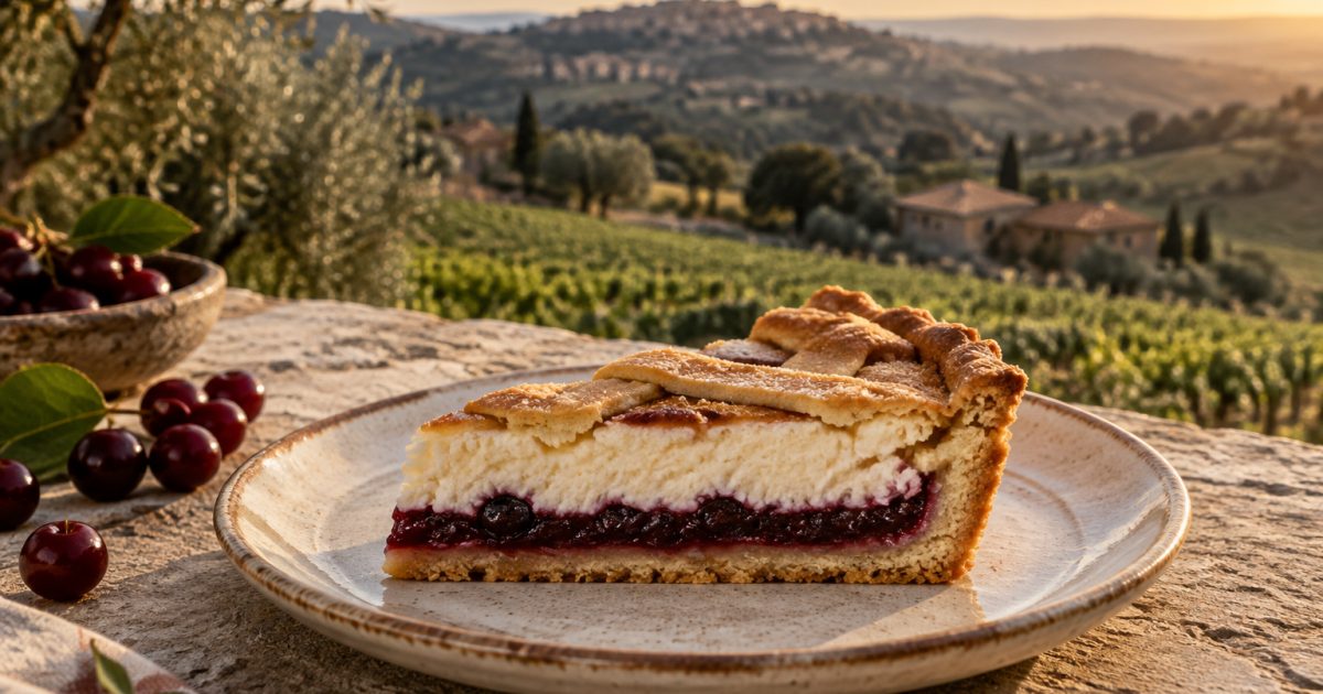 Frascati, la luce delle colline e la crostata di ricotta e visciole