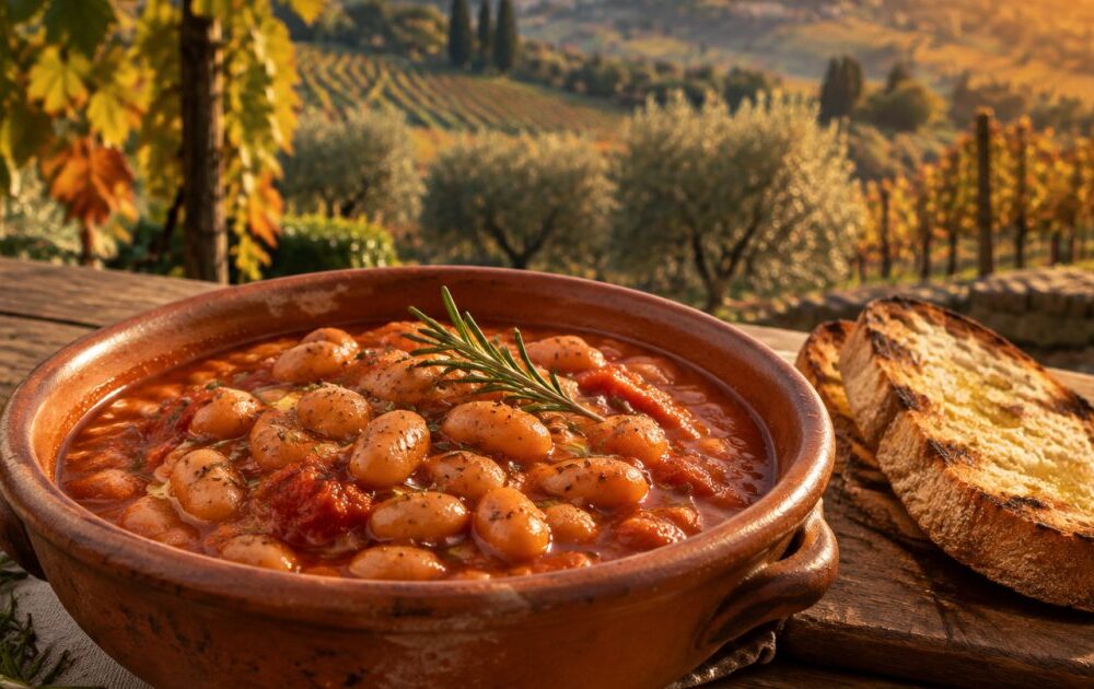 Frascati, tra vigne e colline: i fagioli del Purgatorio in umido raccontano la campagna laziale