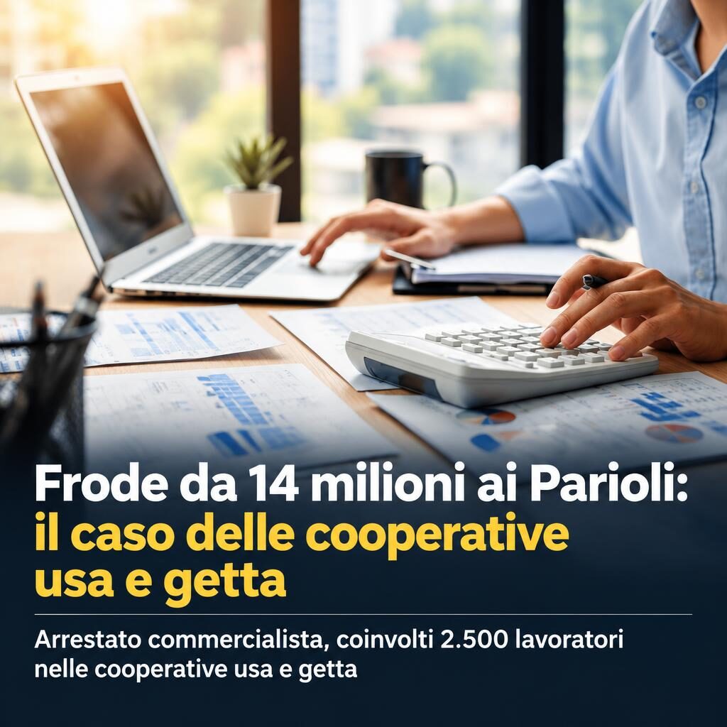 Frode da 14 milioni ai Parioli: il caso delle cooperative usa e getta