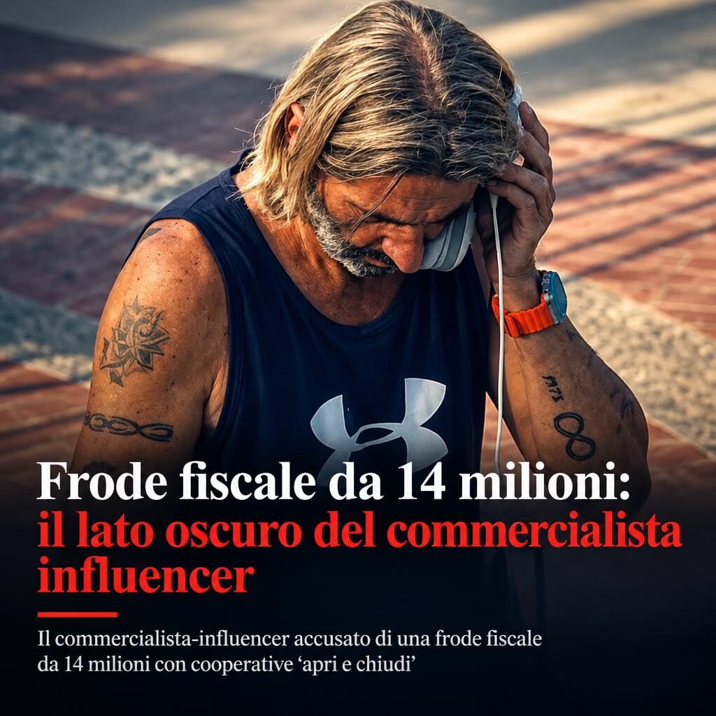 Frode fiscale da 14 milioni: il lato oscuro del commercialista influencer
