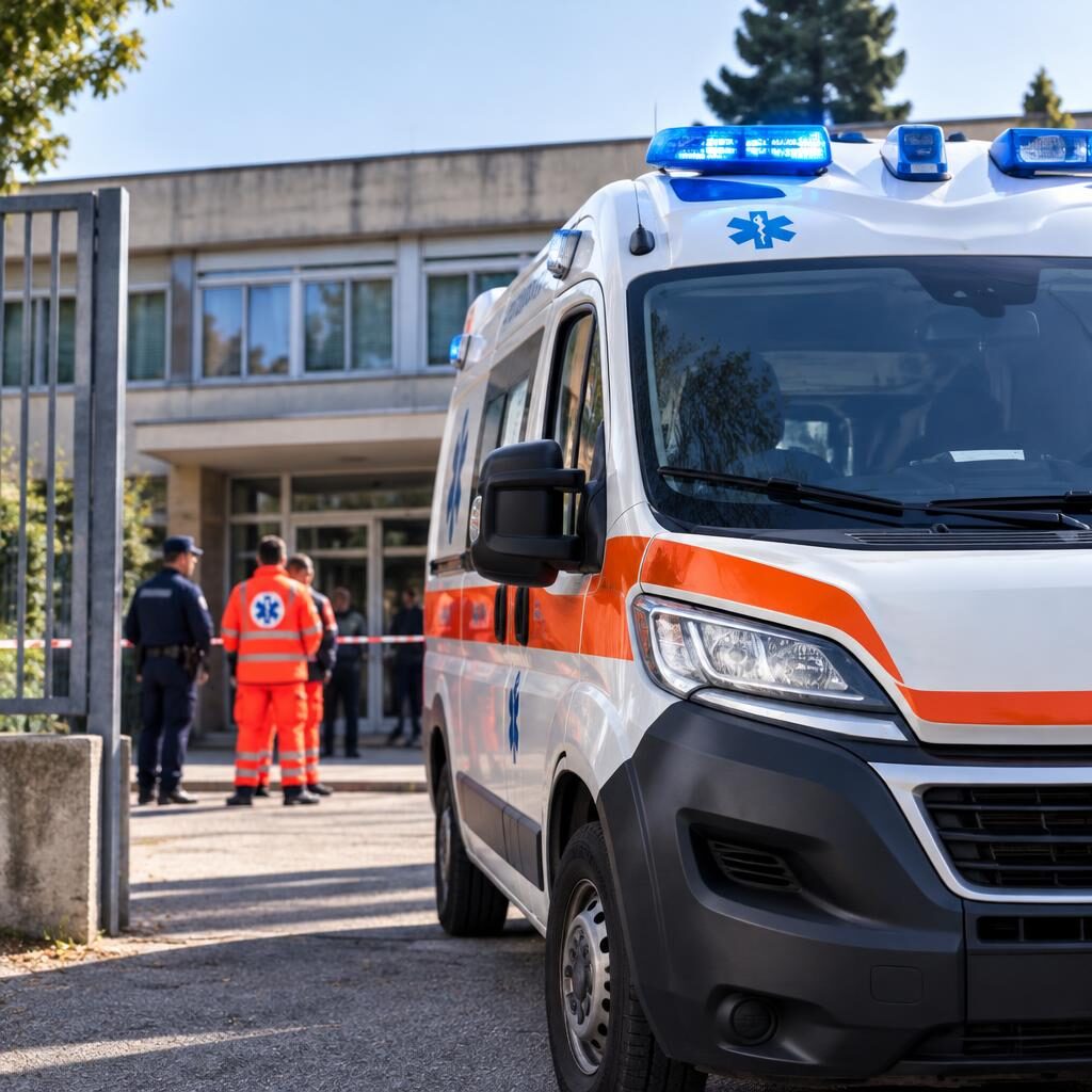 Frosinone, operaio di 38 anni muore dopo la caduta dal tetto della scuola Maiuri