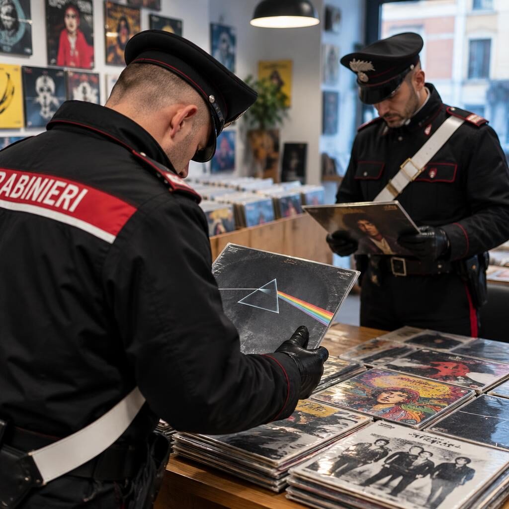 Furto di vinili rari a Roma: arrestato con 19 dischi da 900 euro