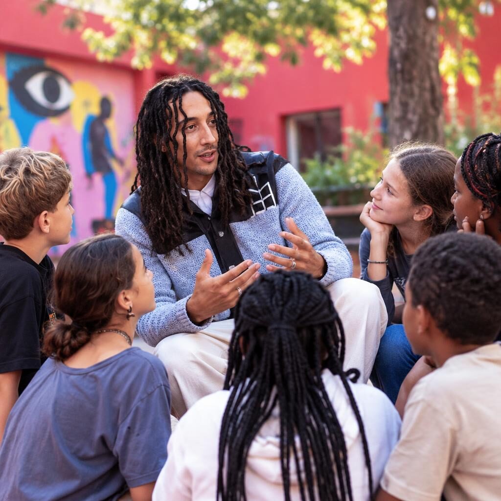 Ghali a Spin Time con i bambini: «Chi protesta va ascoltato»