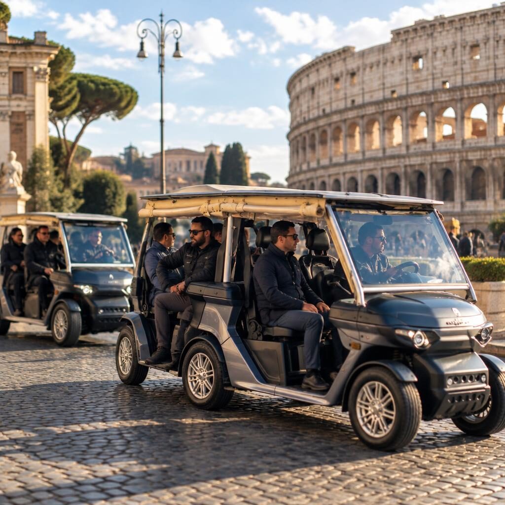 Golf cart a Roma, il centro storico è da regolare o blindare?