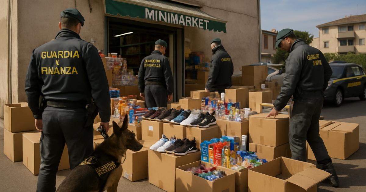 Guardia di Finanza: sequestrati 38mila prodotti contraffatti e scoperti 3 lavoratori in nero nel VI Municipio