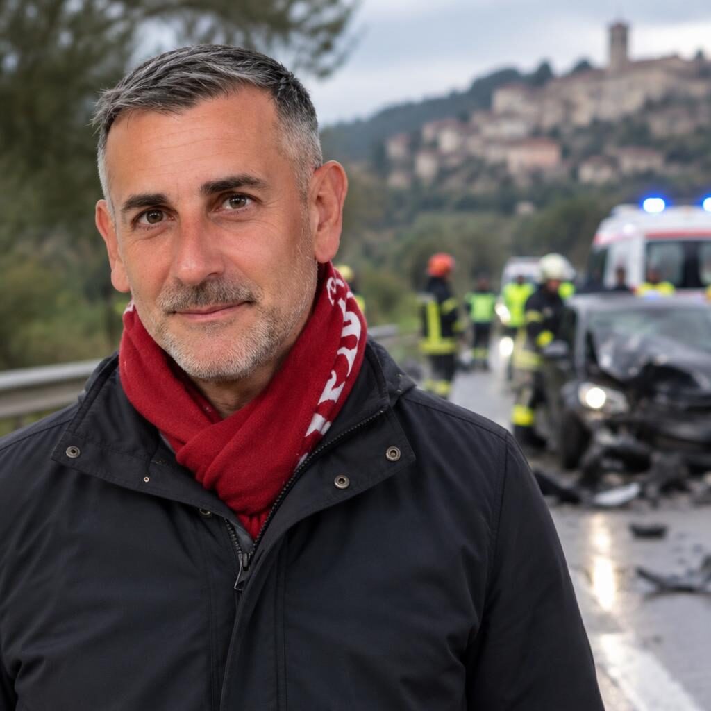 Incidente a Piglio, morto Fabrizio De Luca: due feriti, uno grave