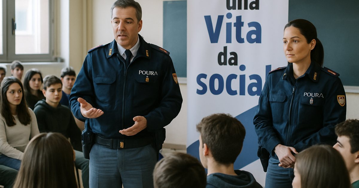 La Polizia di Stato avvia ‘Una Vita da Social – Action Week’ nelle scuole contro il cyberbullismo
