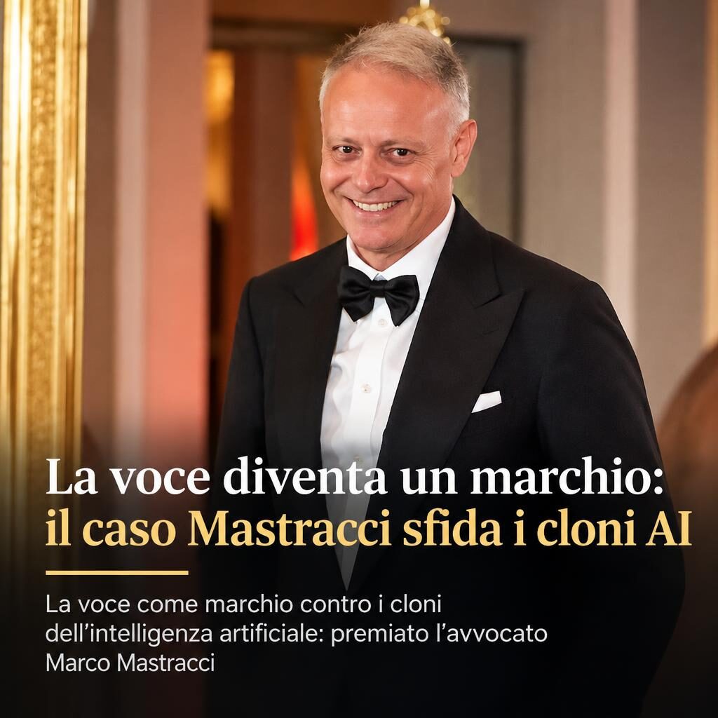 La voce diventa un marchio: il caso Mastracci sfida i cloni AI