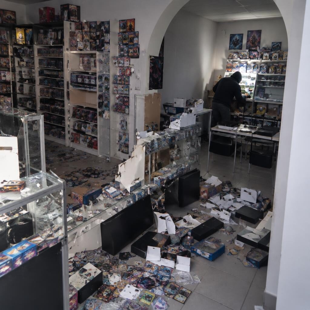Ladispoli, furto da 80mila euro al negozio di carte: “Aiutateci”
