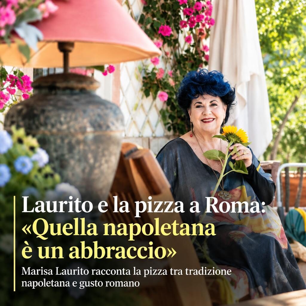 Laurito e la pizza a Roma: «Quella napoletana è un abbraccio»