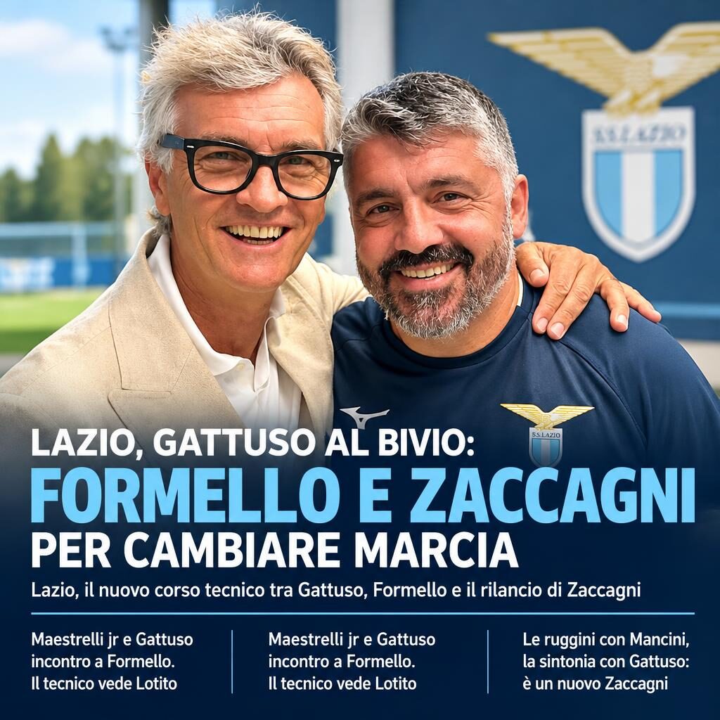 Lazio, Gattuso al bivio: Formello e Zaccagni per cambiare marcia