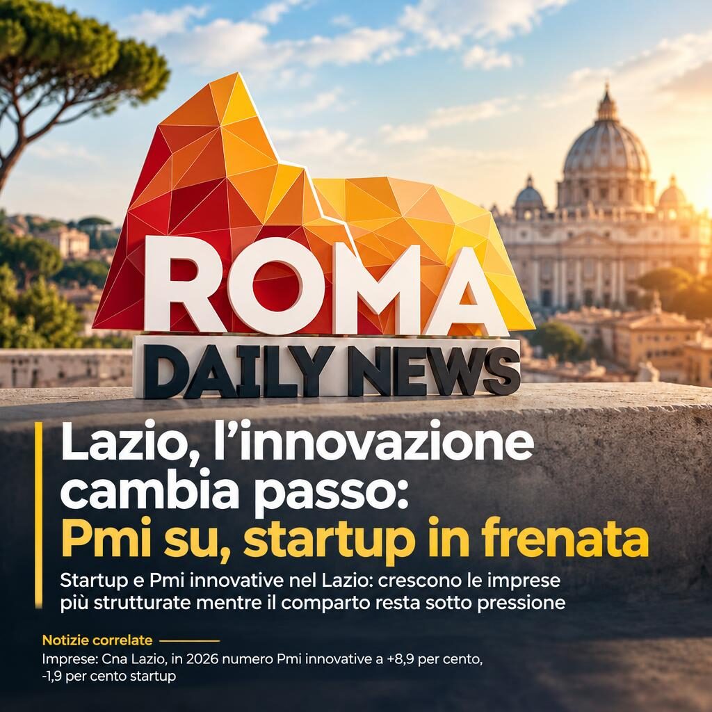 Lazio, l’innovazione cambia passo: Pmi su, startup in frenata