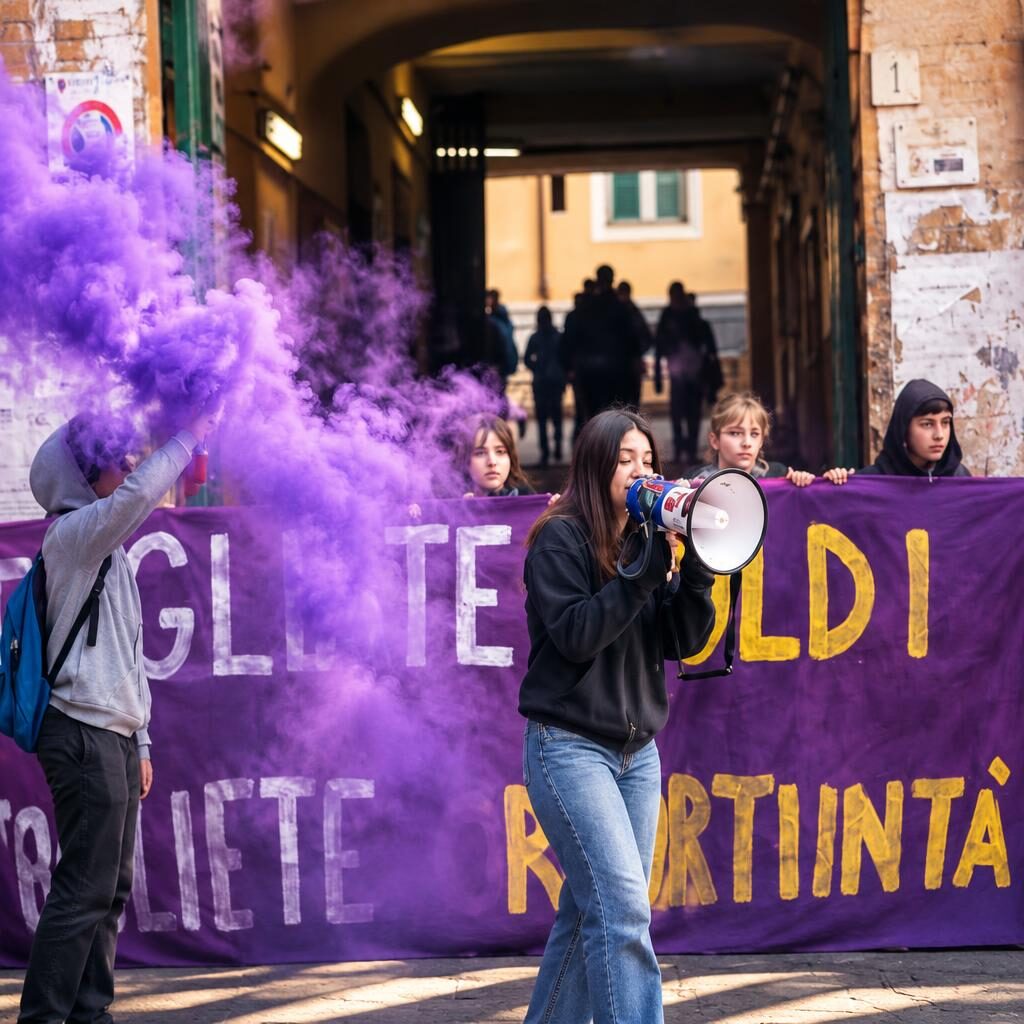 Licei di Roma, la protesta parte dalle classi pollaio e dal caro libri