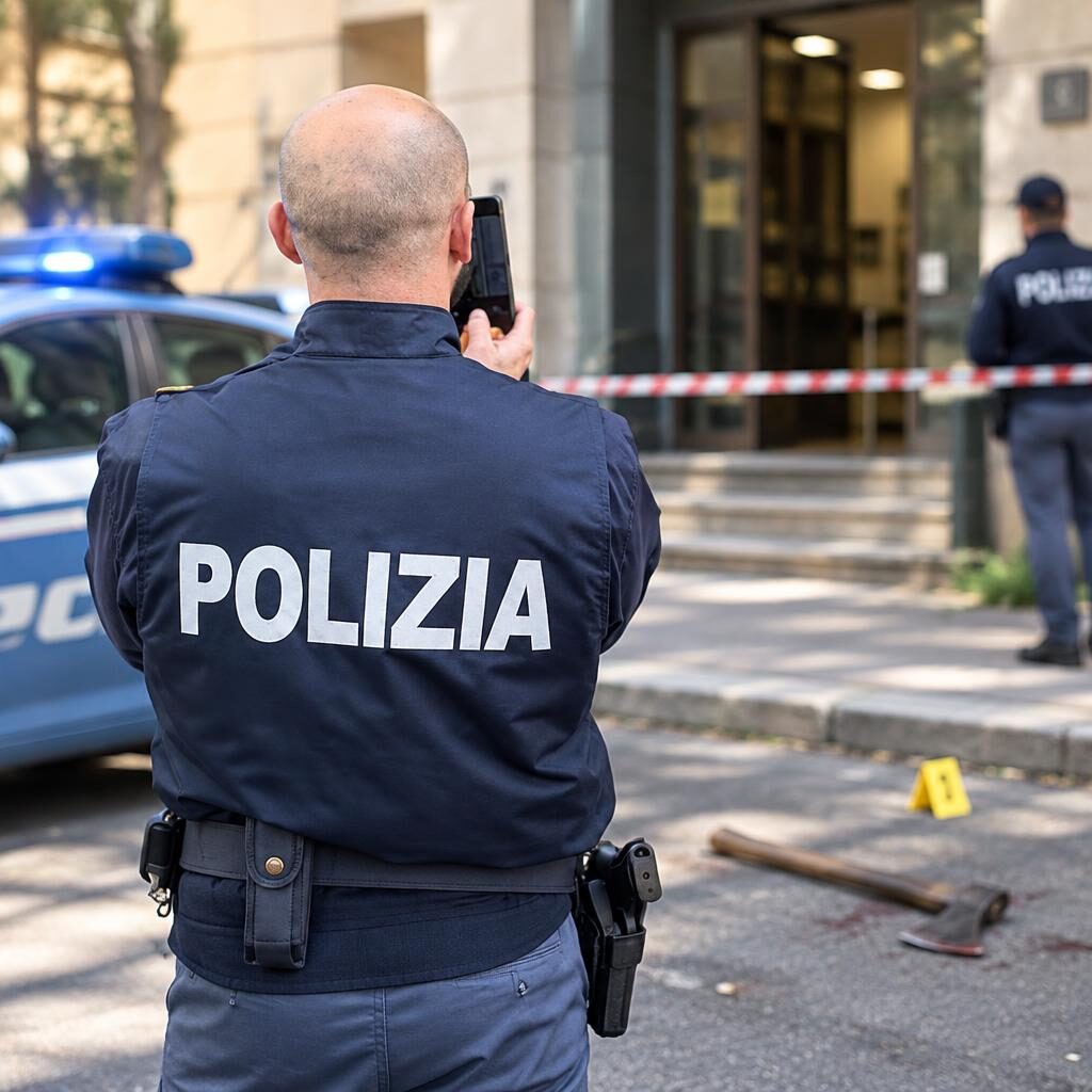 Lite per la musica alta finisce a colpi di mannaia: arrestato a Roma
