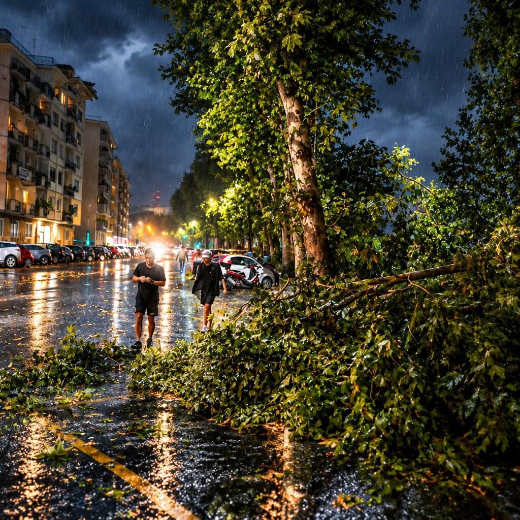 Maltempo a Roma, pioggia fino a venerdì: il cambio atteso domenica