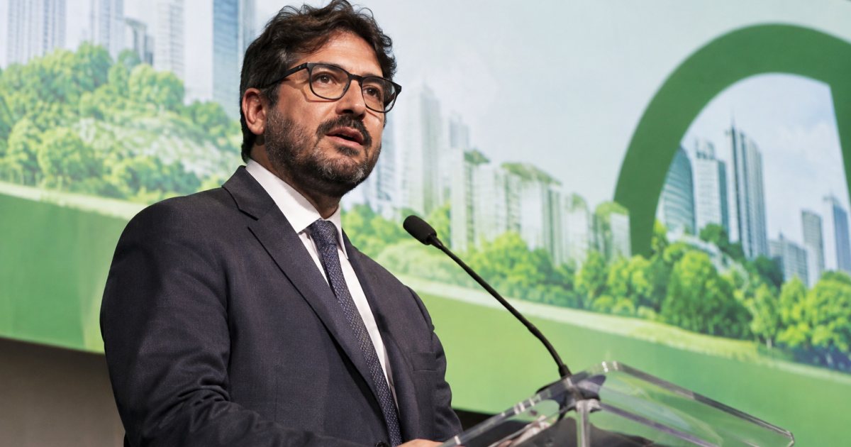 Maurizio Veloccia all’apertura del Green Building Forum Italia a Roma