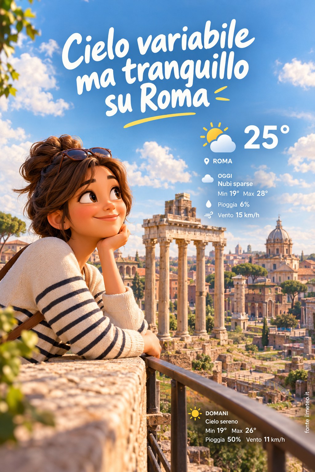 Storia meteo Roma oggi e domani - 2 Ottobre 2026