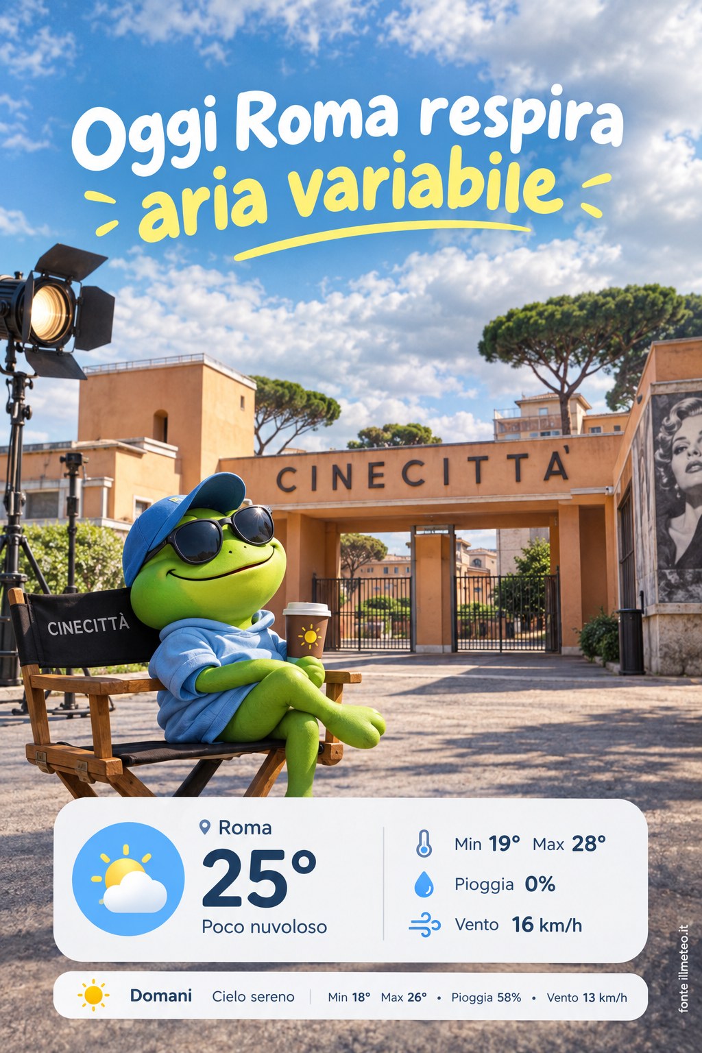 Storia meteo Roma oggi e domani - 3 Ottobre 2026