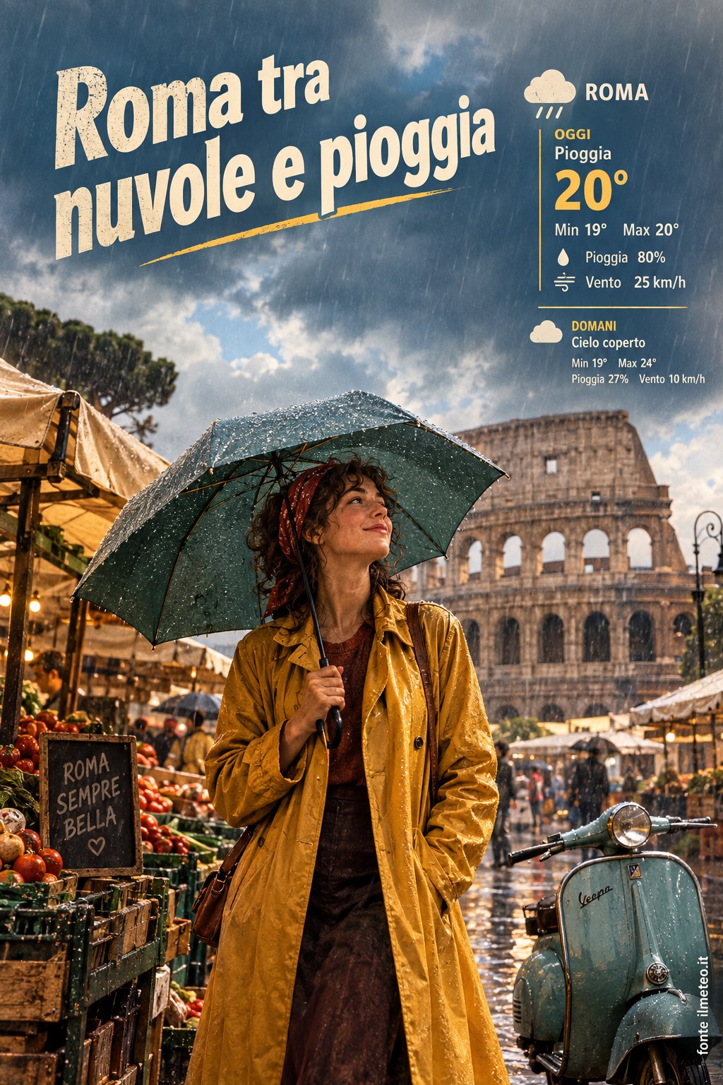 Storia meteo Roma oggi e domani - 6 Ottobre 2026