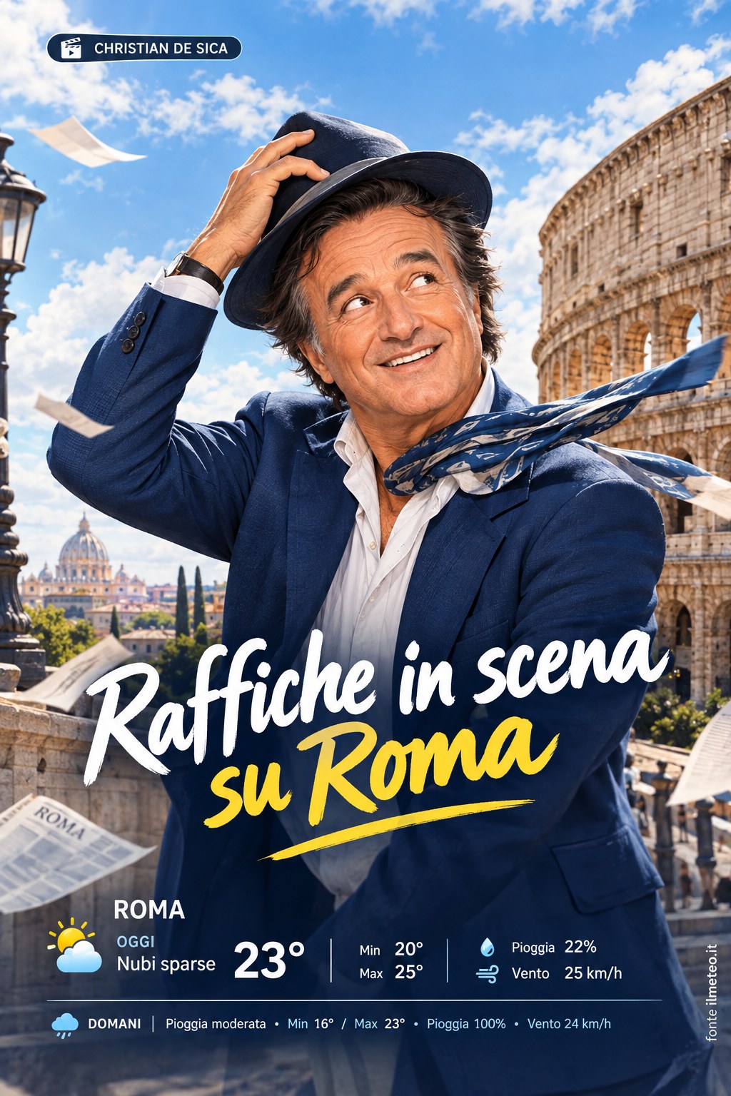 Storia meteo Roma oggi e domani - 7 Ottobre 2026