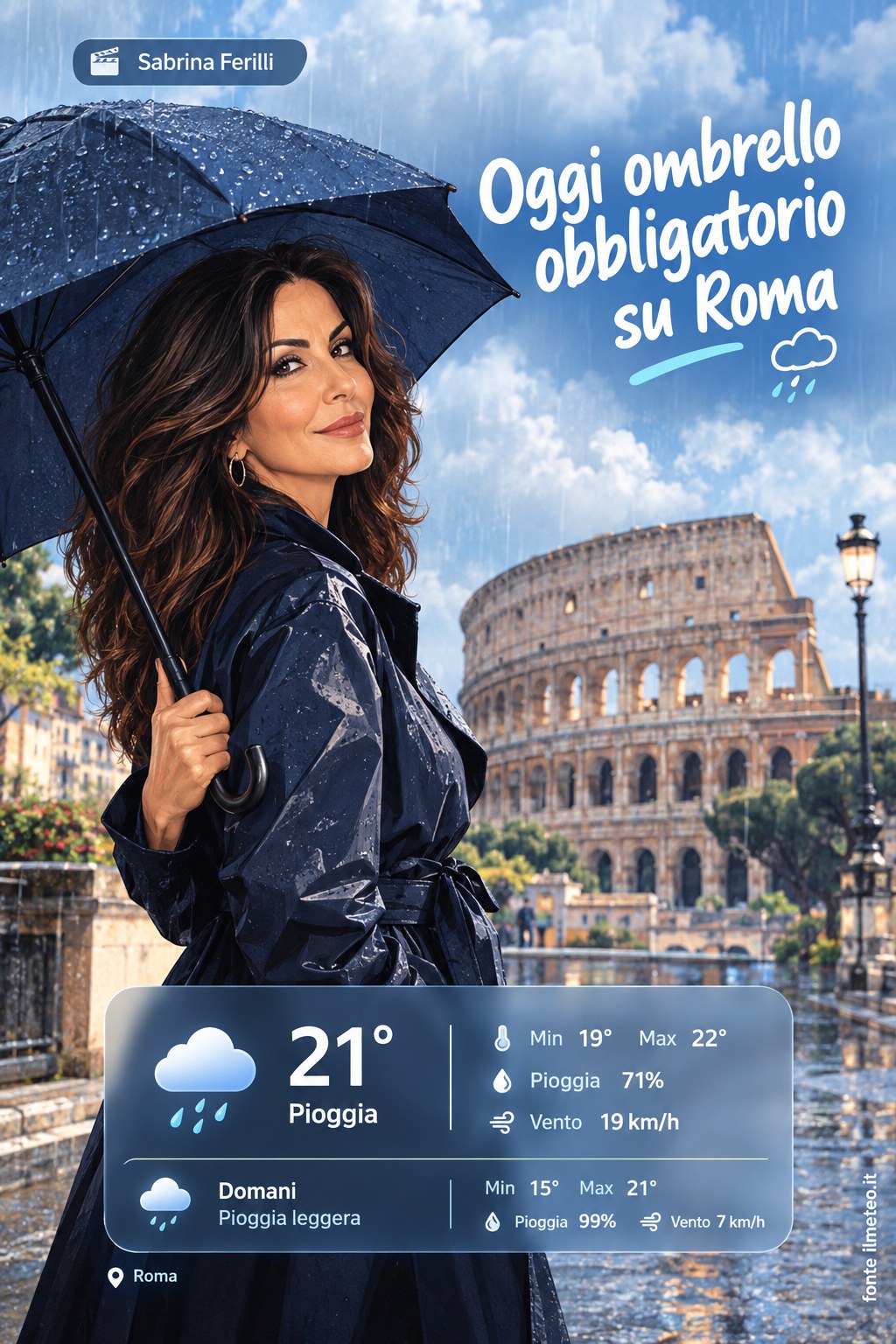 Storia meteo Roma oggi e domani - 9 Ottobre 2026