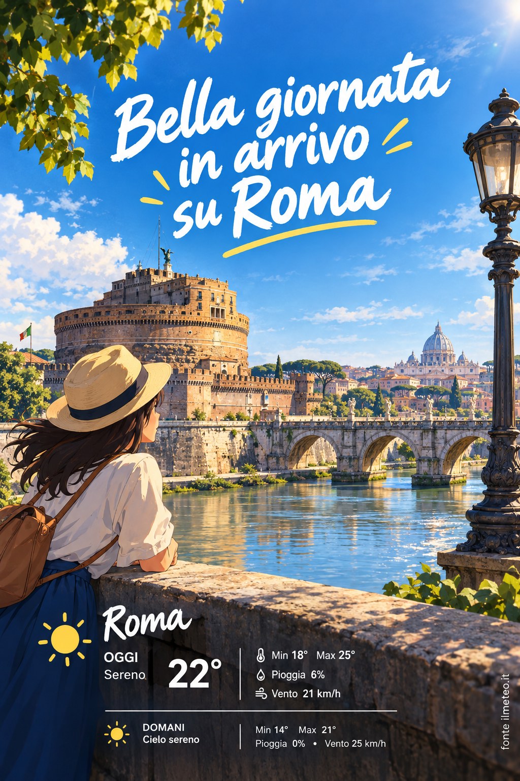 Storia meteo Roma oggi e domani - 12 Ottobre 2026
