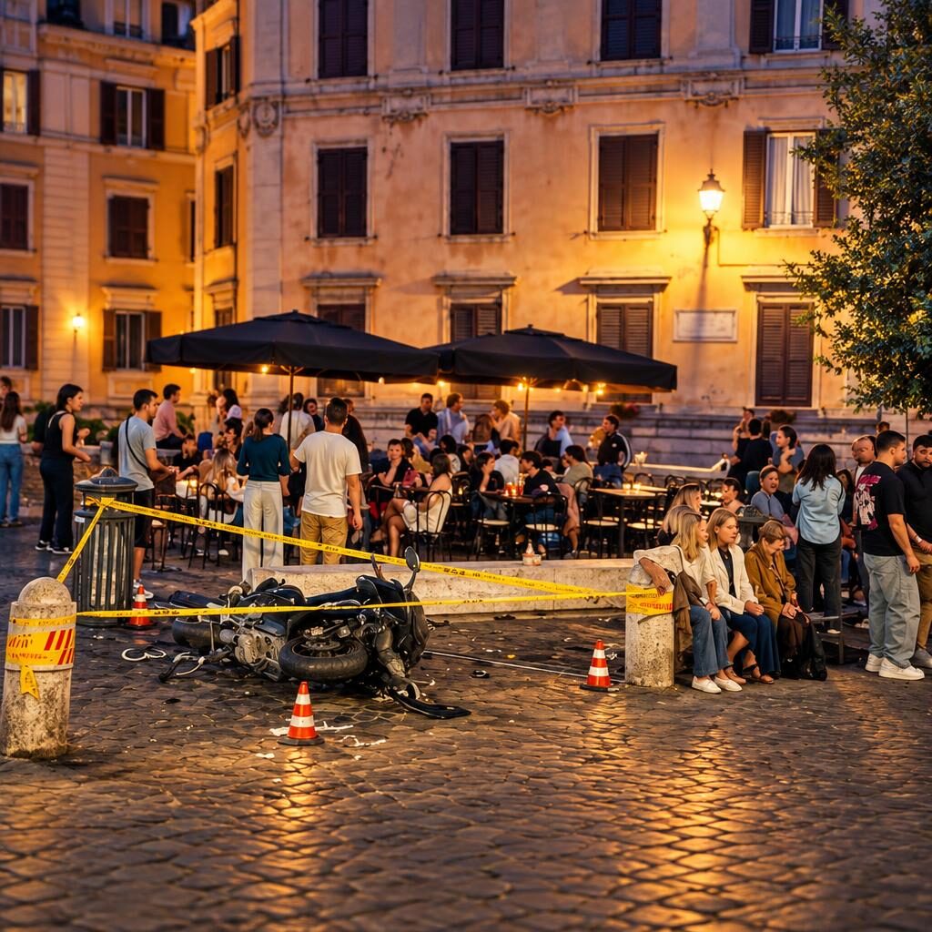 Monti, due donne investite in piazza degli Zingari: scooter contromano