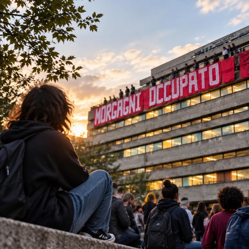 Morgagni occupato, gli studenti sfidano il silenzio sulla scuola