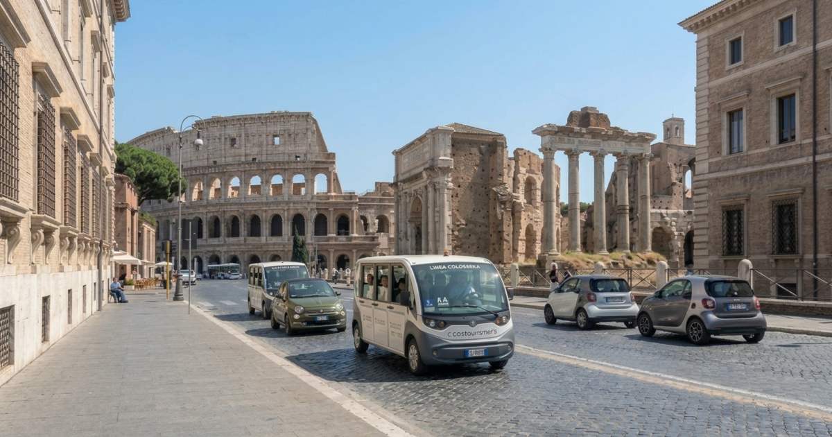 Traffico e smog a Roma: il piano navette aziendali per decongestionare la città