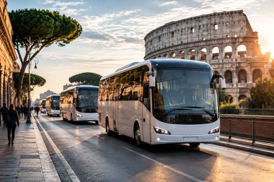 Navette aziendali: la mossa di Roma per spezzare code e smog