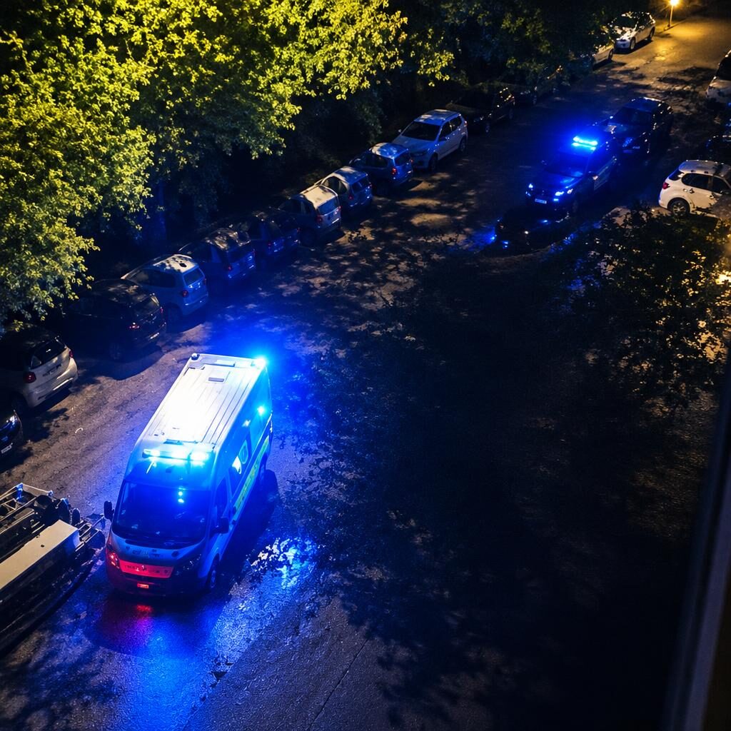 Ordigno nel cortile a San Basilio: paura tra i residenti, indaga la polizia