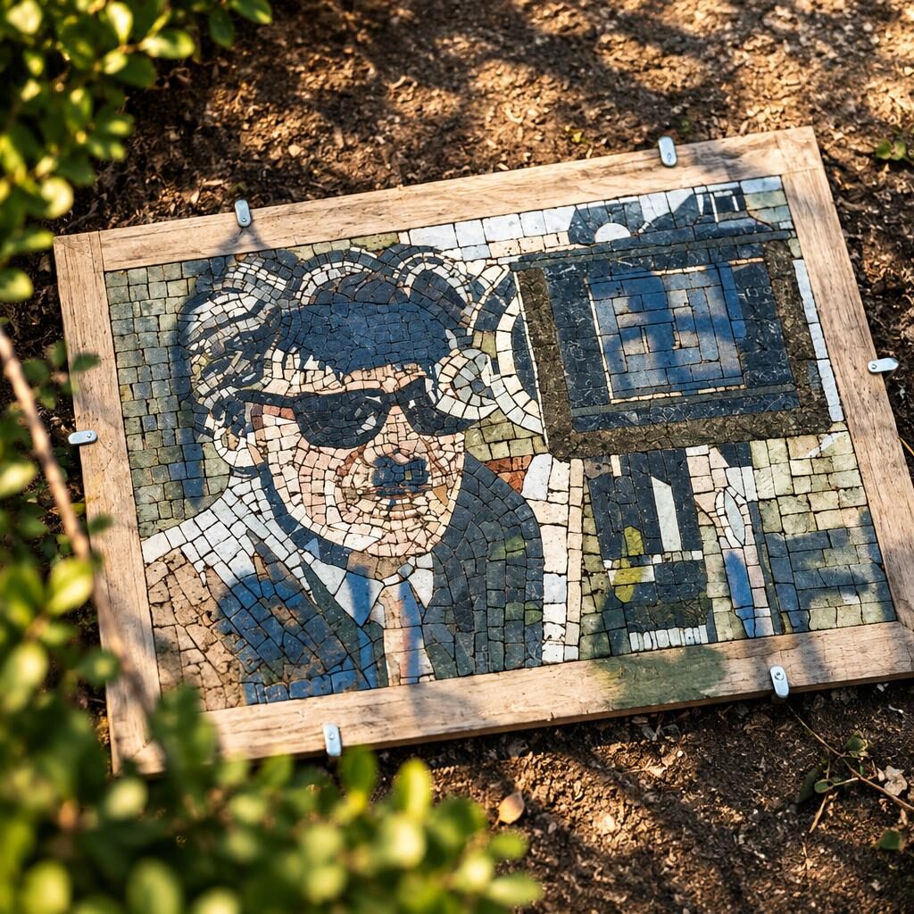 Ostia, il mosaico di Pasolini sfregiato: arte o guerra di territorio?