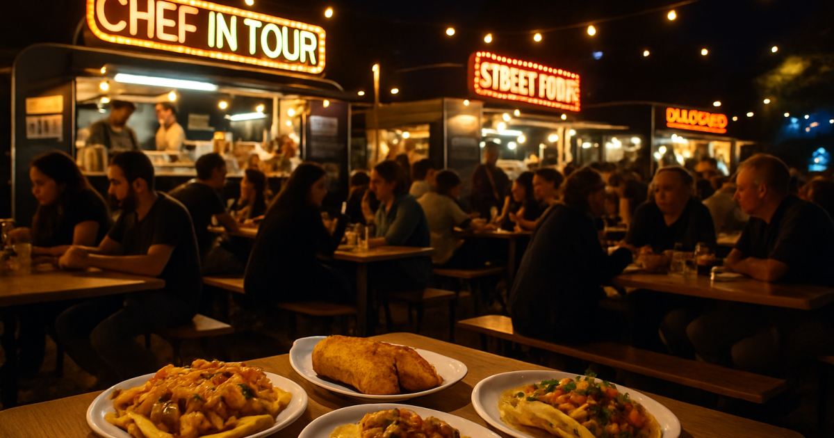 Ottavia ospita CHEF IN TOUR: tre giorni di street food e musica dal 9 all’11 ottobre