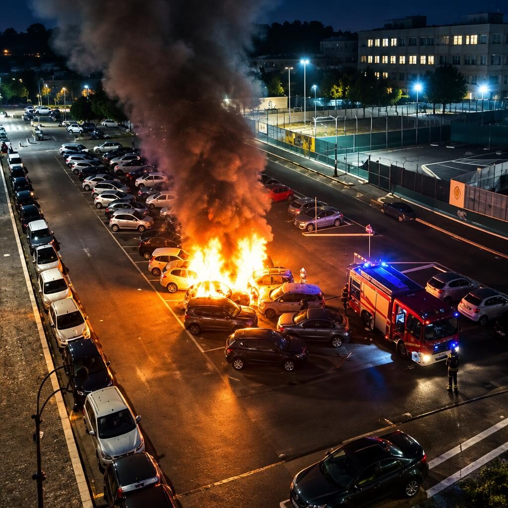 Otto auto in fiamme al Celio e truffe: Roma si sente scoperta