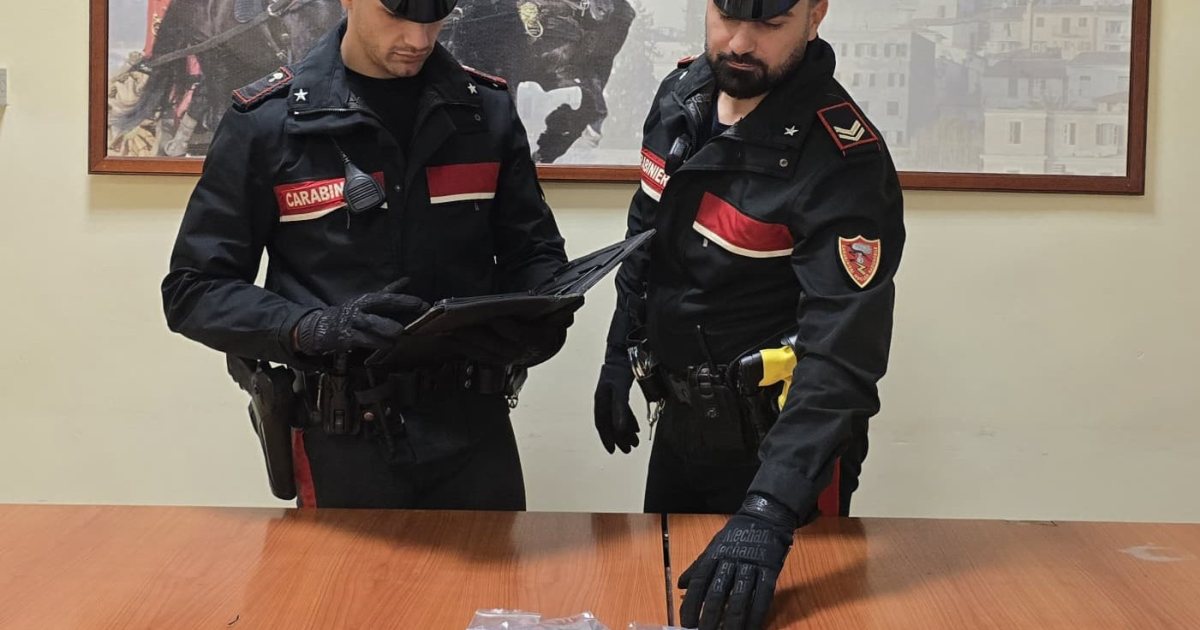 Arrestato a Palestrina un uomo di 51 anni per detenzione di cocaina finalizzata allo spaccio
