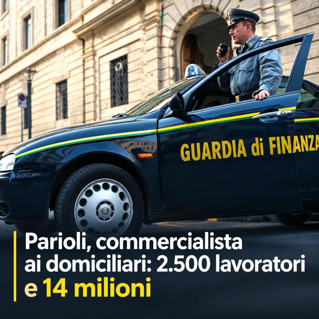 Parioli, commercialista ai domiciliari: 2.500 lavoratori e 14 milioni