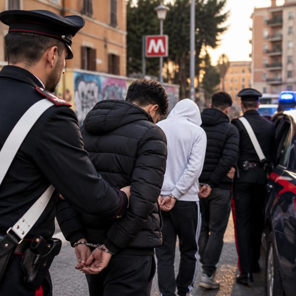 Pigneto, quattro arresti: il branco colpisce per pochi euro