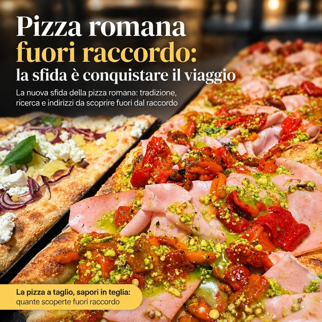 Pizza romana fuori raccordo: la sfida è conquistare il viaggio