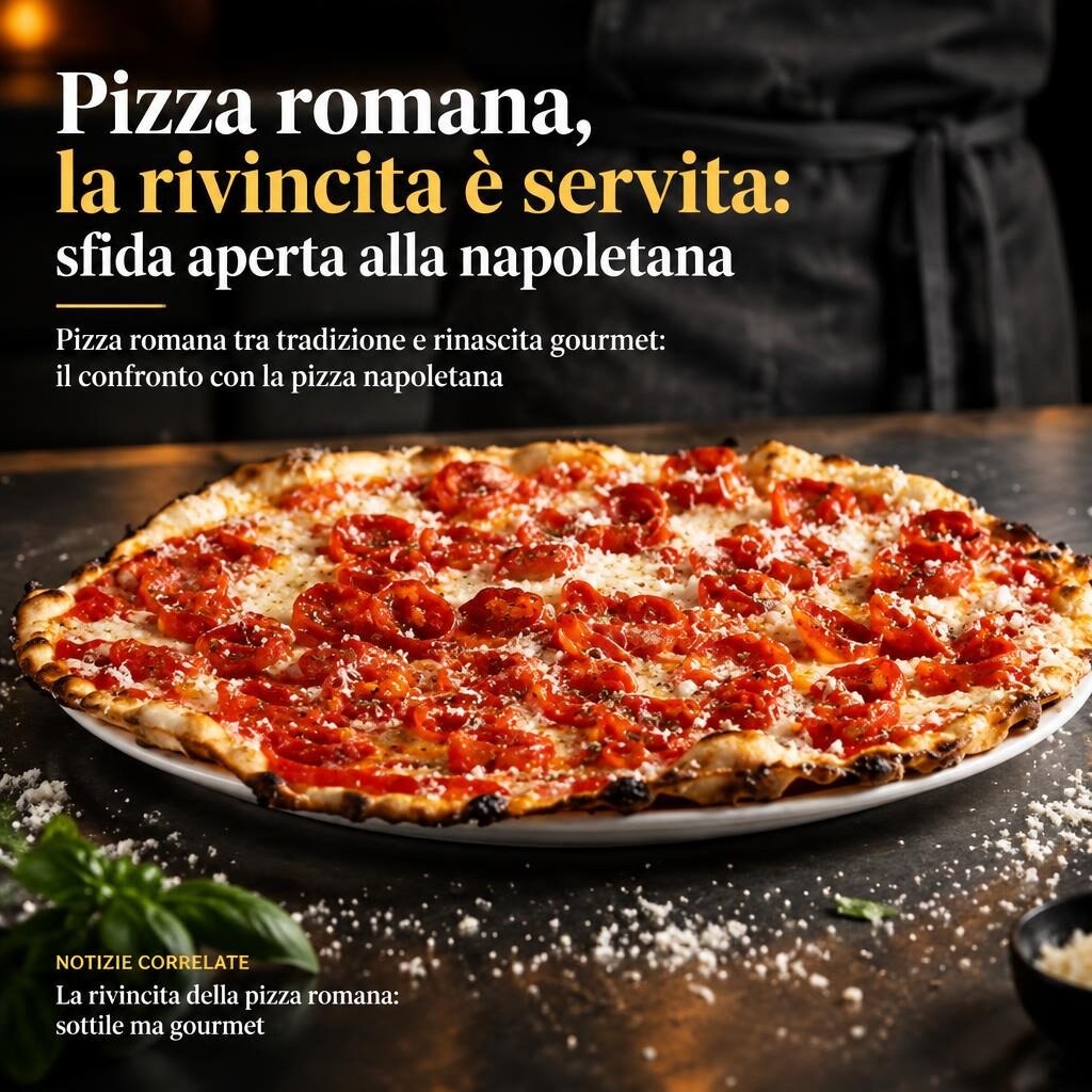 Pizza romana, la rivincita è servita: sfida aperta alla napoletana