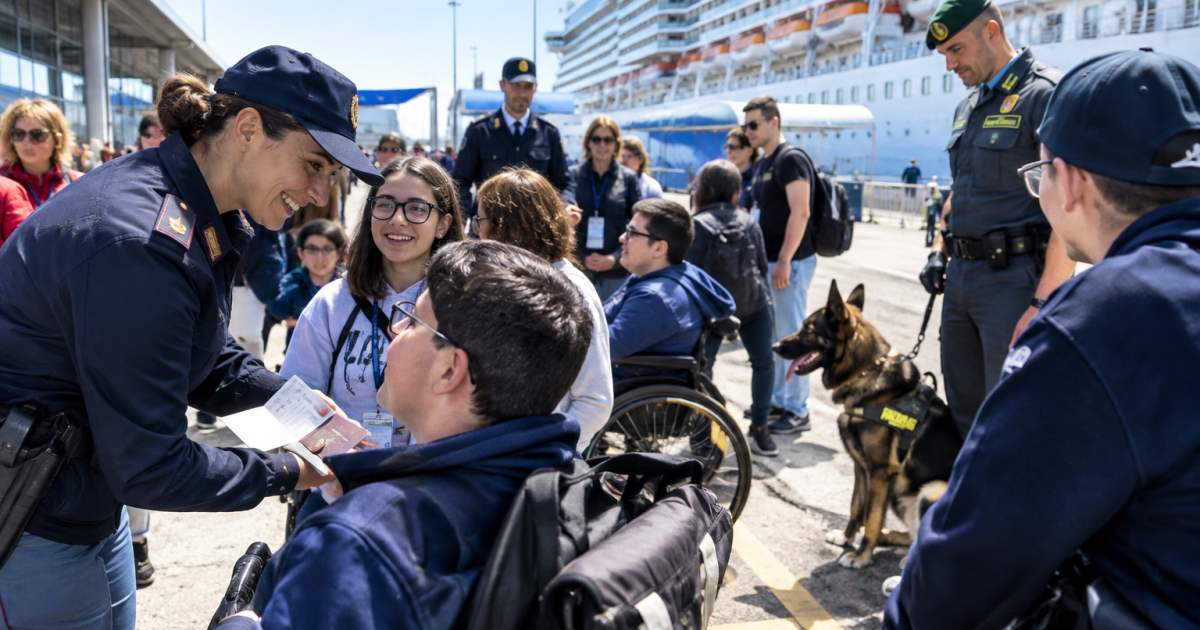 Polizia di Stato incontra l’associazione Il Timone Onlus a Civitavecchia per promuovere inclusione e sicurezza