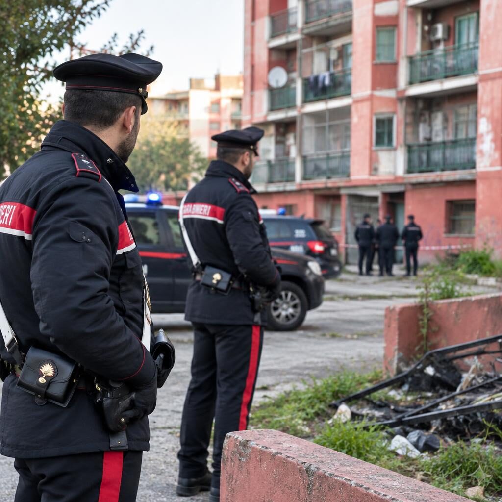 Quarticciolo, la stretta dei carabinieri: 9 arresti e presidio fisso